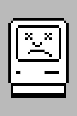 320x480 Sad Mac Screens Geekometry