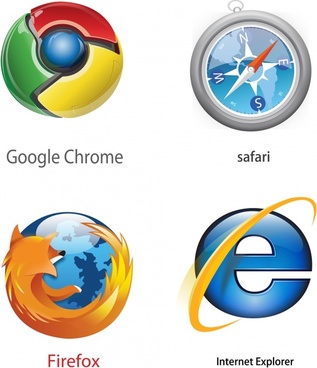 317x368 Ie Chrome Firefox Safari Icon Vector Free Vector In Adobe