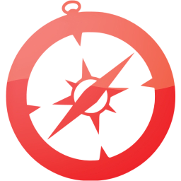 256x256 Web Red Safari Icon