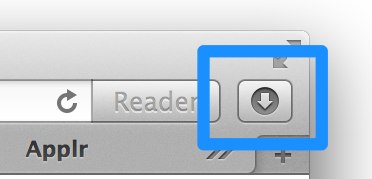 download icon on safari