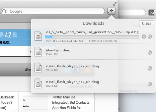 500x359 Safari Beta Gets Awesome New Download Manager