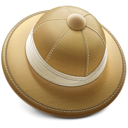 256x256 Safari Hat Icon Download Free Custom Macos Icons Iconspedia
