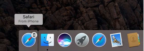 562x200 Safari Icon From Iphone Showing In Macos Dock