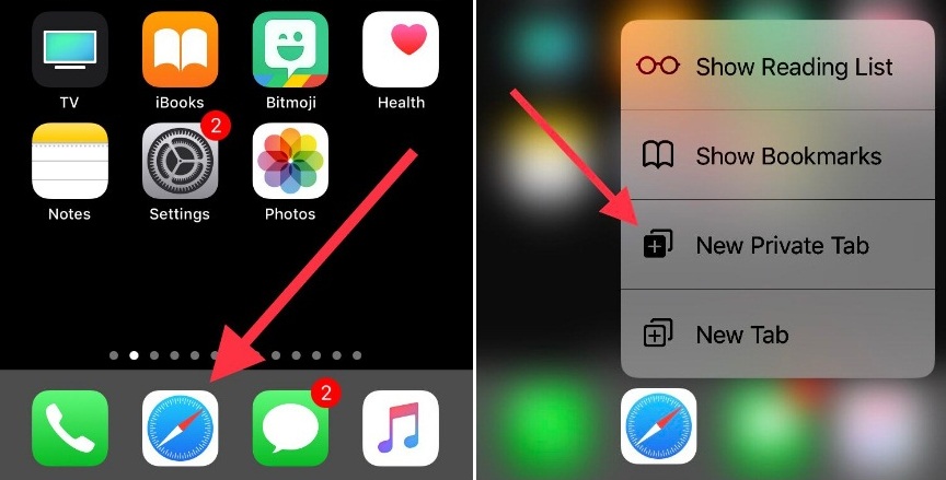 864x439 Turn Onoff Private Browsing On Iphone And Ipad Ios