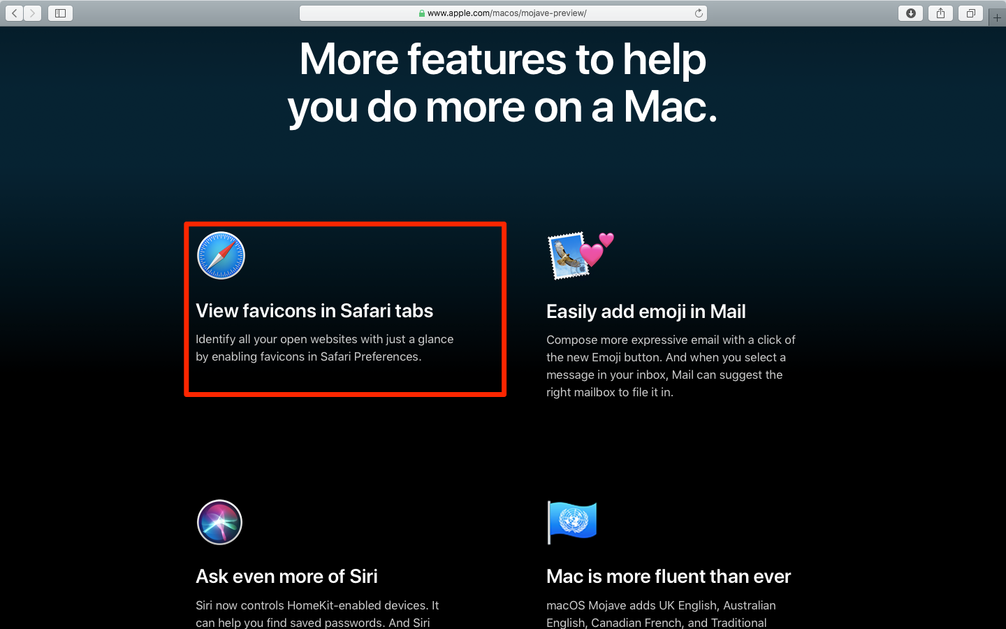 1440x900 Ios Macos Mojave Bring Back Safari Favicons To Iphone, Ipad Mac