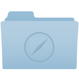 256x256 Folder Safari Icon