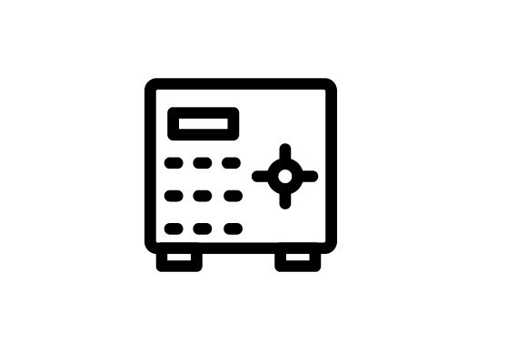 Safe Icon Graphic 580x386 Safe Icon Graphic