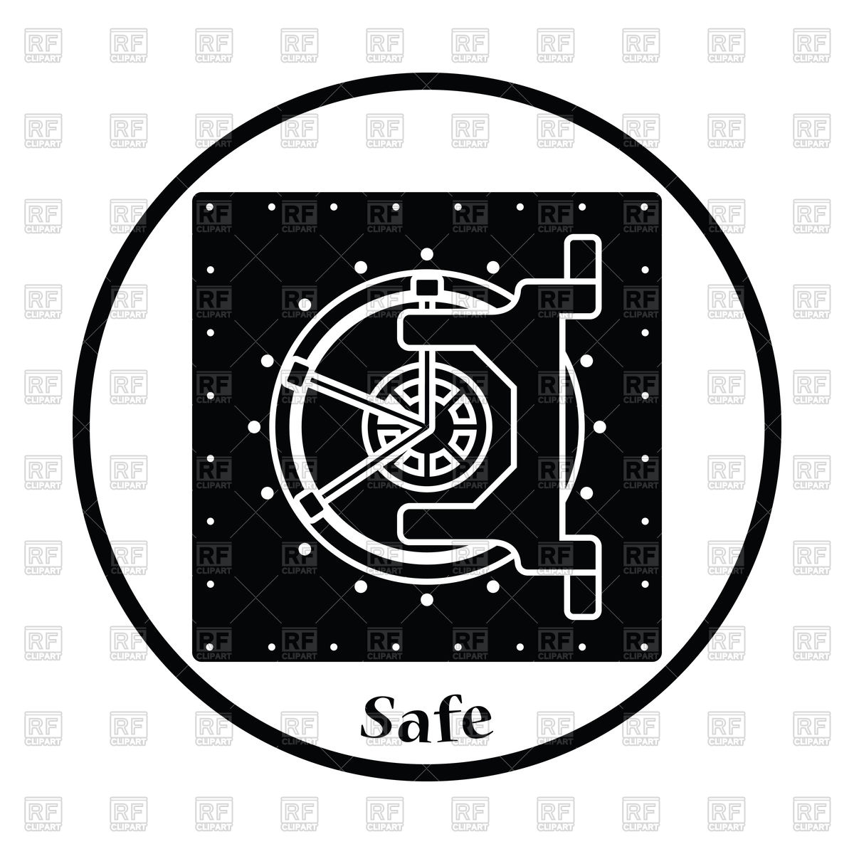 Safe Icon Vector Image Of Business, Finance Angelp 1200x1200 Safe Icon Vector Image Of Business, Finance Angelp
