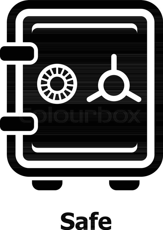Safe Icon Simple Illustration Of Safe Stock Vector Colourbox 568x800 Safe Icon Simple Illustration Of Safe Stock Vector Colourbox