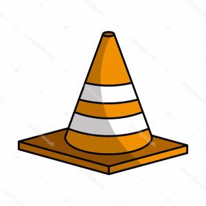 300x300 Photostock Vector Construction Cone Vector Icon Hoodamathrun