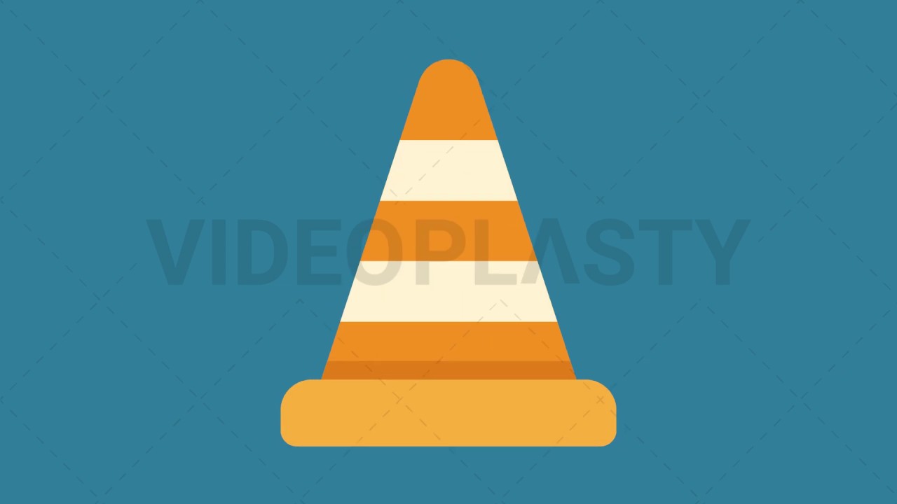 1280x720 Safety Cone Icon