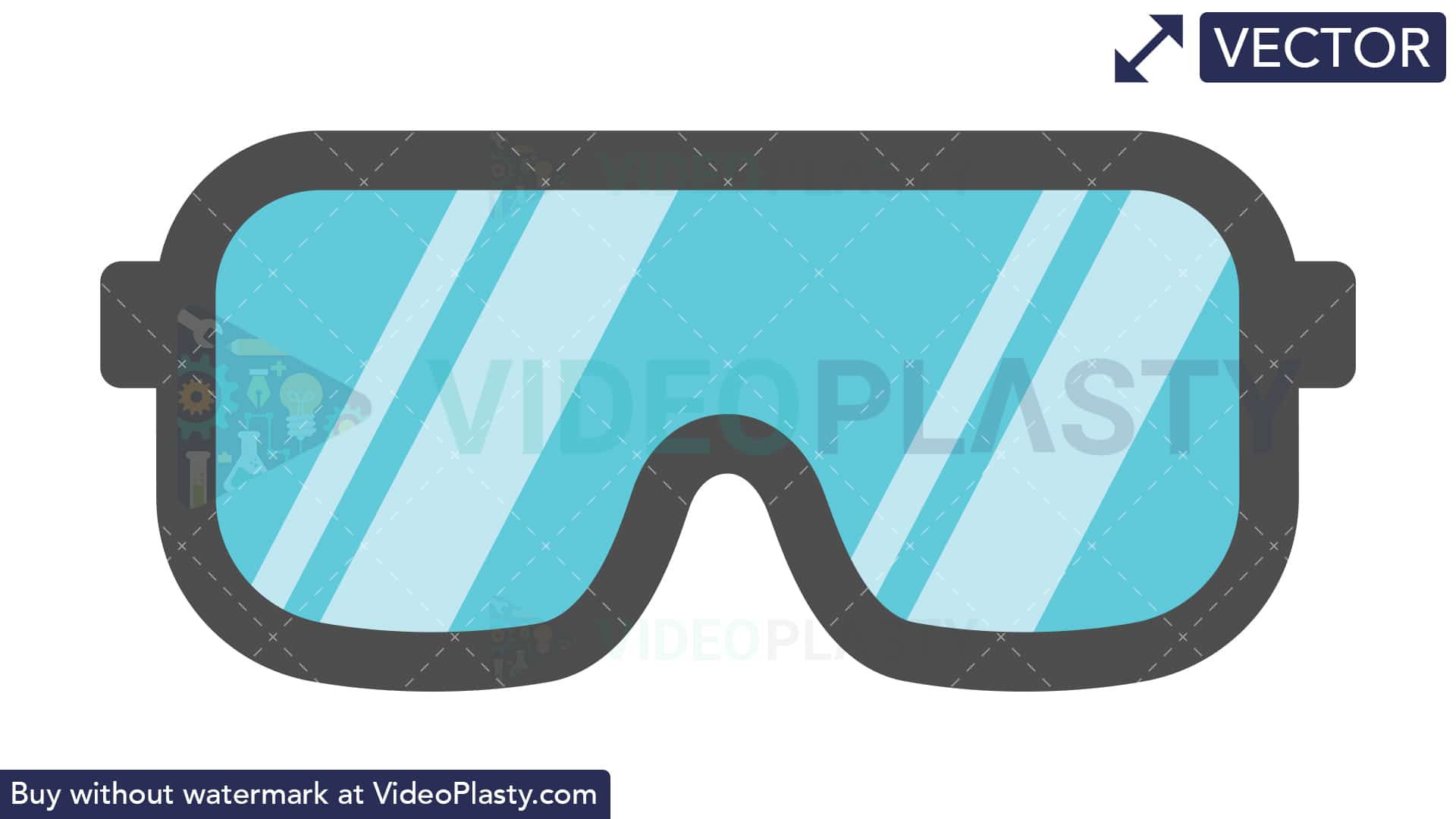 1920x1080 Safety Glasses Icon