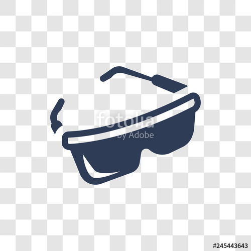 500x500 Safety Glasses Icon Vector Stock Image And Royalty Free Vector