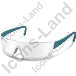 256x256 Safety Glasses Icon, Pngico Icons