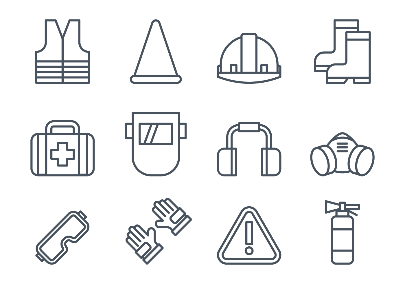 1400x980 Safety Icon Free Vector Art