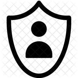 256x256 User, Security, Shield, Protect, Safety Icon Of Line Style
