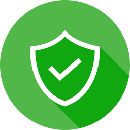 256x256 Shield, Protect, Verify, Defense, Safety, On, Protection Icon