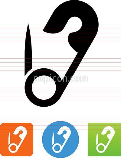 Safety Pin Icon