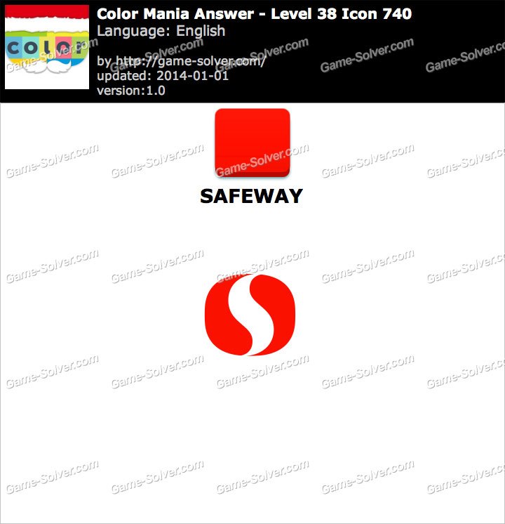 Colormania Level Icon Safeway 720x746 Colormania Level Icon Safeway