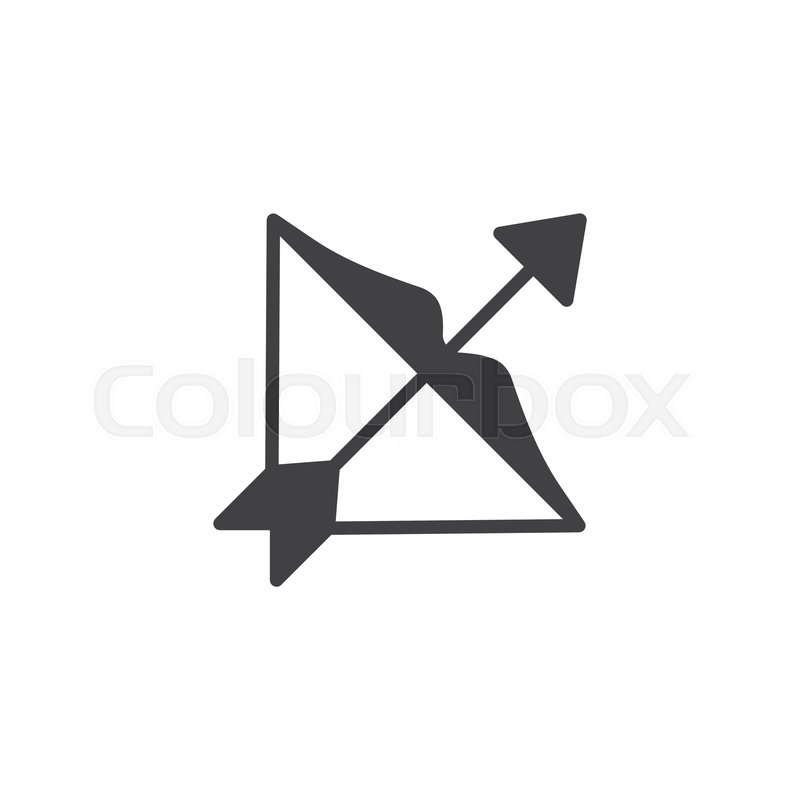 800x800 Sagittarius Zodiac Vector Icon Filled Stock Vector Colourbox