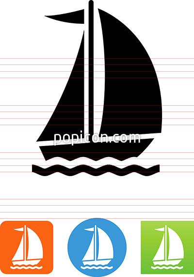 400x571 Sailboat Icon