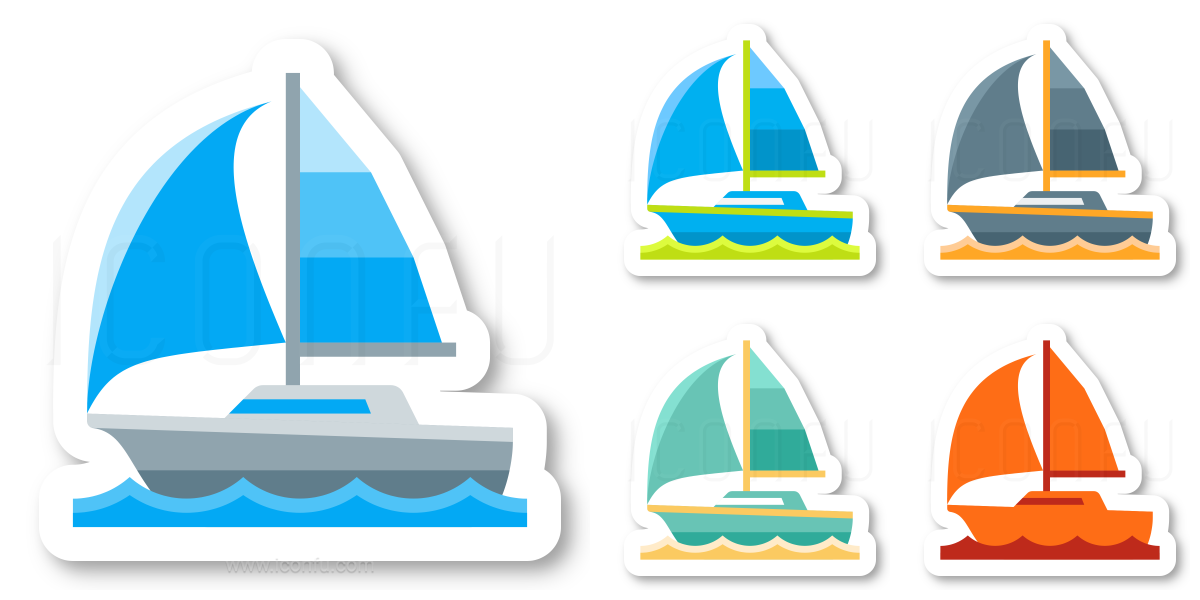 1200x600 Sailboat Icon