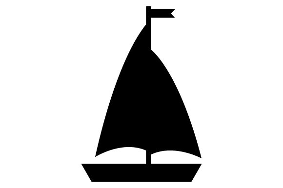 580x386 Sailboat Icon Graphic
