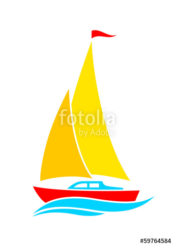 354x500 Sailboat Icon Stock Image And Royalty Free Vector