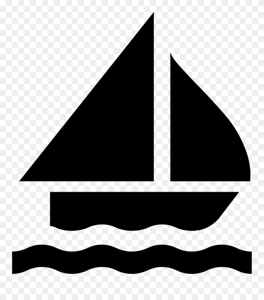 880x1000 Sailing Boat Silhouette Png Icon Free Download