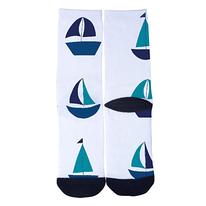 679x679 Sailing Ship Icon Socks Custom Socks Creative Socks For Menwomen
