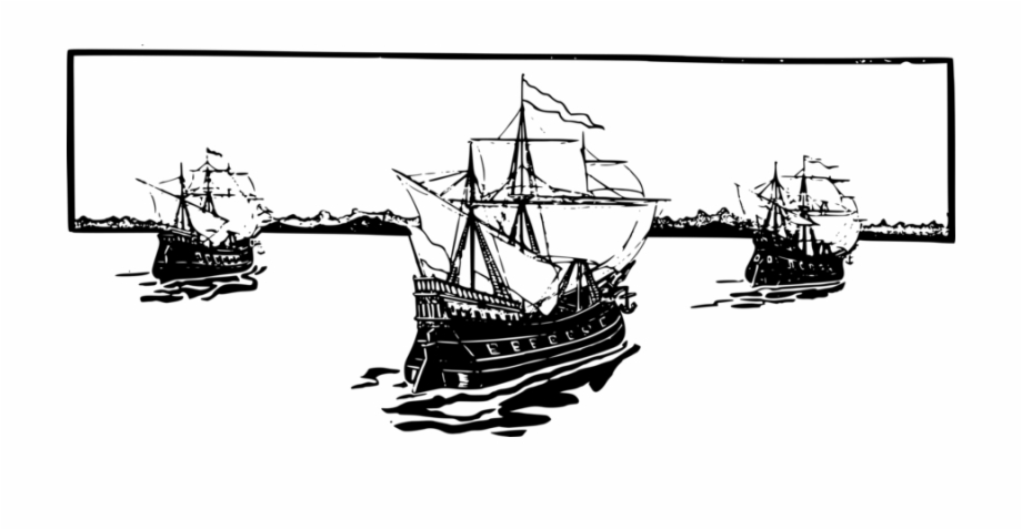 920x478 Ship Clipart Brigantine Caravel Ship