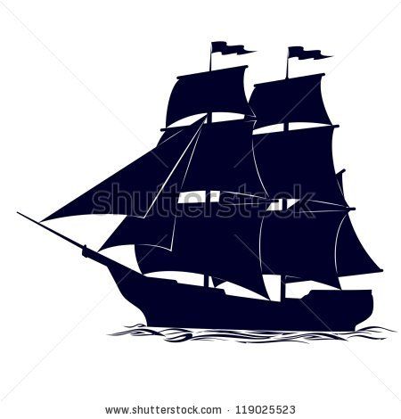 450x470 Old Ship Icon Old Sailing Ship Illustration On White Background
