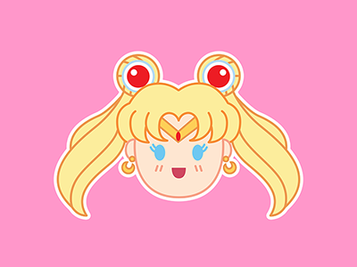 400x300 Sailor Moon Icon Dribble Shot