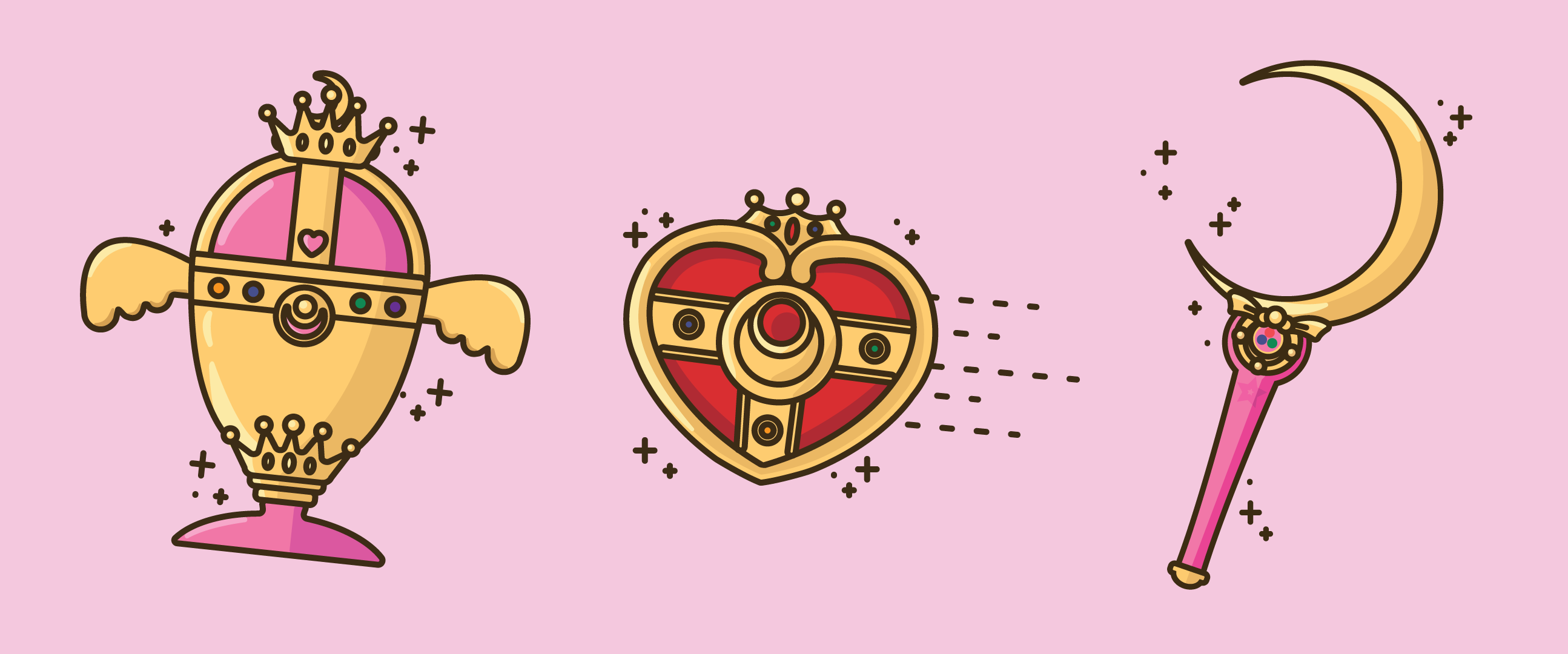 2589x1080 Some Sailor Moon Complex Icons I Made! Hope You All Like It