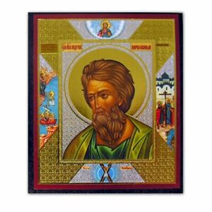 300x300 Saint Andrew Orthodox Christian Mini Icon X Ebay