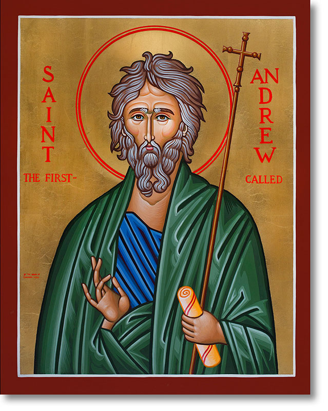 639x800 Saint Andrew Original Icon Tall