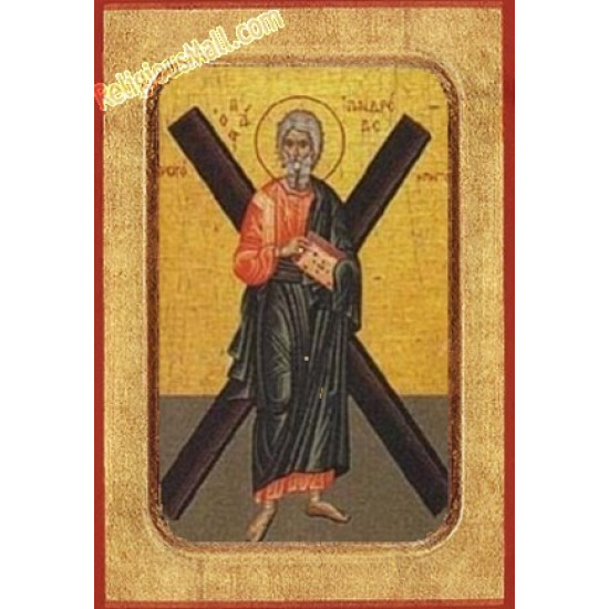 550x550 Saints Andrew The Apostle Handpainted Hagiography Icons