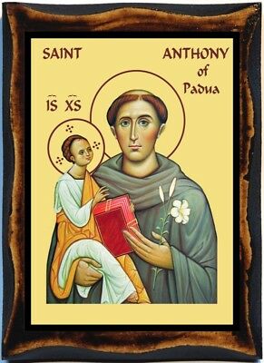 Saint Anthony Of Padua Icon at Vectorified.com | Collection of Saint ...