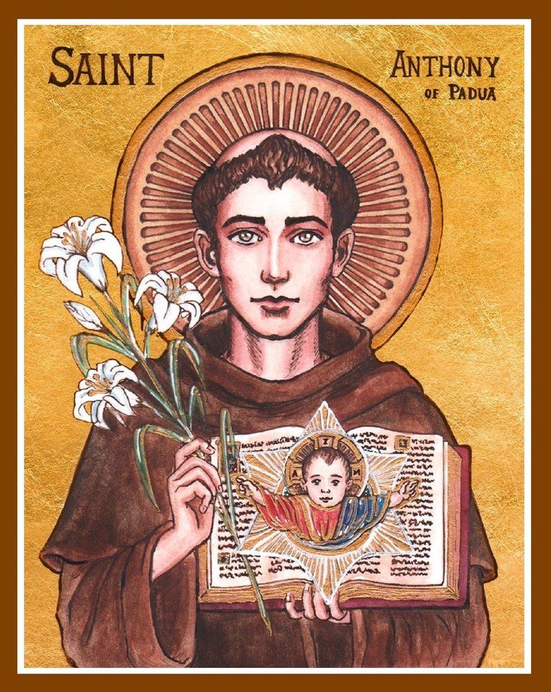 798x1002 St Anthony Of Padua Icon