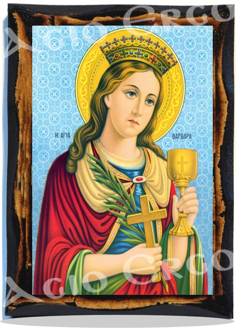 Saint Barbara Icon at Vectorified.com | Collection of Saint Barbara ...