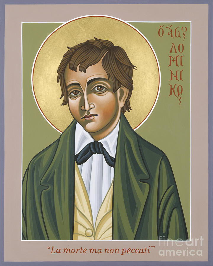720x900 St Dominic Savio Patron Of Juvenile Delinquents Painting