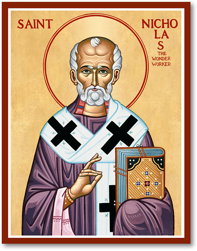 630x800 Men Saint Icons St Nicholas Icon Monastery Icons