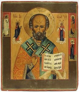 259x300 Old Antique Russian Icon Of St Nicholas, C Ebay
