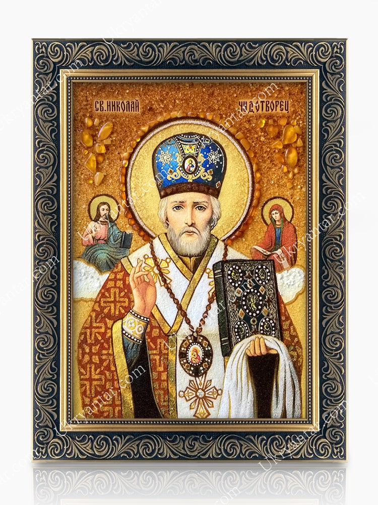 750x1000 Saint Nicholas Buy Icon Of St Nicholas From Amber Ukryantar