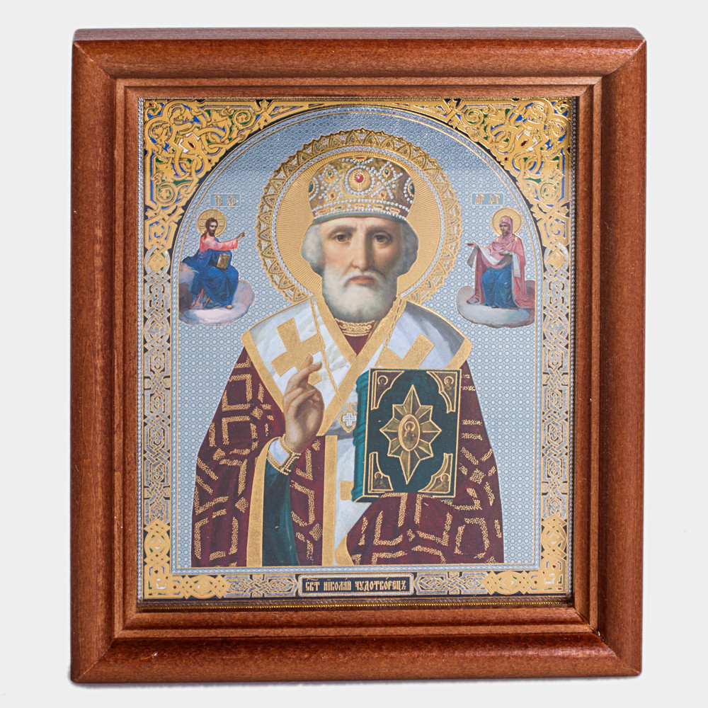 1000x1000 Saint Nicholas The Wonderworker Orthodox Icon Product Sku S