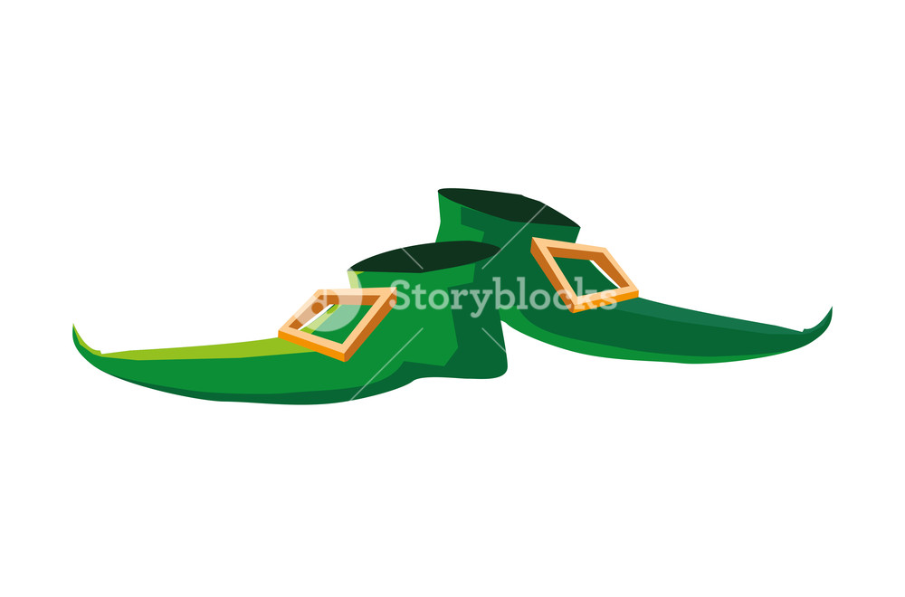 1000x660 Lemprechaun Choes Saint Patricks Day Icon Vector Illustration