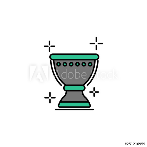 500x500 Chalice, St Patrick's Day Icon Element Of Color St Patricks Day