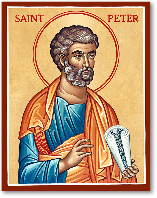 633x800 Men Saint Icons St Peter Icon Monastery Icons