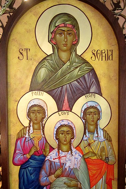 430x640 Icon Of St Sophia Far Right