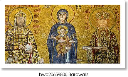 Mosaic Icon In Cathedral Mosque Hagia Sofia, Art Print Barewalls 436x263 Mosaic Icon In Cathedral Mosque Hagia Sofia, Art Print Barewalls